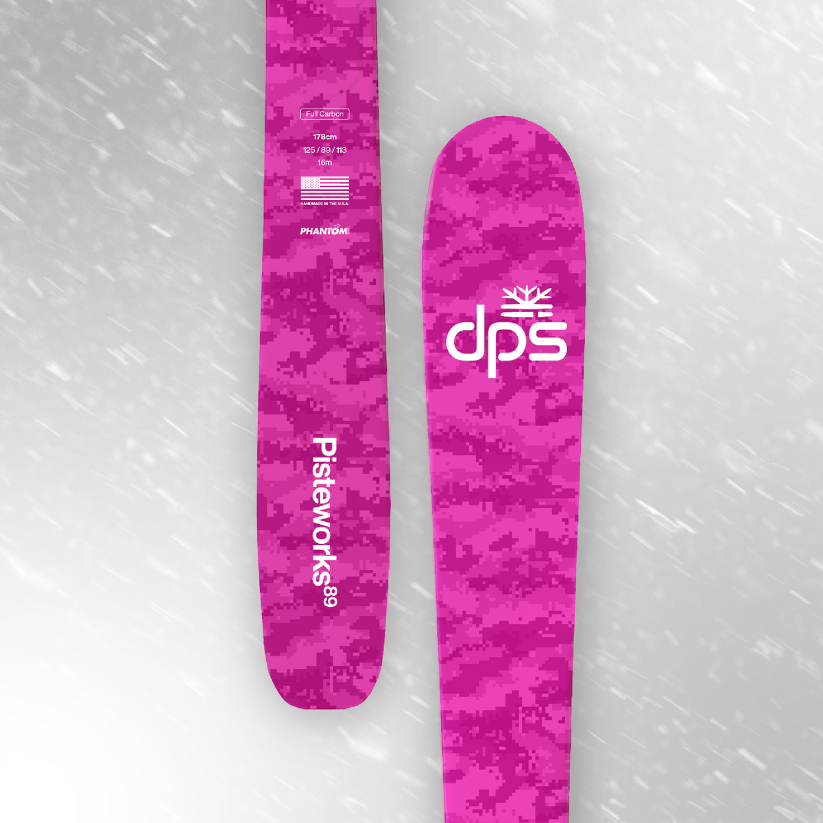 Pisteworks 89 | Pink Camo Edition